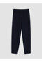 Vizyon New Season Navy Blue Striped Women's Sweatpants - 5