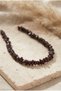 Handmade Special Design Necklace with Lal Broken Stone - 2