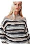 Boucle Knit Color Gradient Knitwear - 2