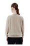 Thin Knitted Beige Buttoned Collar Knitwear - 5