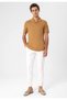 Apaş Collar Short Sleeve Basic Shirt - 4