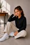 Girls' Long Sleeve Polo Collar School T-Shirt - Basic Casual Top - 3