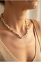 Handmade Special Design Necklace with Broken Stones - 4