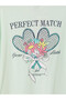 Alita city: stand out with our printed t-shirt featuring an oval neckline for girls. - 4
