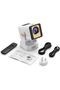 Smart Projector 8K Ultra HD, White, with Remote Control Rotatable Design, Home Theater Use, Includes Remote, Compact & Portable, Built-in Speaker - 2