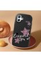 Samsung Galaxy A07 4g Compatible Leopard Pattern Stars Pattern Black Silicone Case with Shock Absorbing Camera Protection - 2