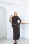 Chain Belt Long Modal Dress - 3