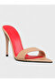 Women's Summer 11cm Thin Heeled Slippers - 233 2634 - Beige Patent Leather - 2