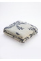 Double-Sided, Jacquard Patterned, 5-Layer, Padded Muslin Bedspread, Blanket, Multi-Purpose Quilt (220 X 240 cm) - Berry - 4