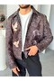 Pigeon Desen Premium Printed Design Zippered Jacket - 4