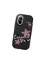 Realme C67 4g Compatible Leopard Pattern Stars Pattern Shock Absorbing Black Silicone Case with Camera Protection - 3