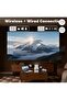 Smart Projector 8K Ultra HD, White, with Remote Control Rotatable Design, Home Theater Use, Includes Remote, Compact & Portable, Built-in Speaker - 5