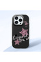 iPhone 15 Pro Compatible Leopard Pattern Stars Pattern Shock Absorbing Black Silicone Case with Camera Protection
