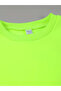 Women's Neon Yellow Mini Sweat Dress - 4