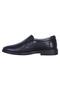 72 Black Rubber 100% Leather Men's Classic Shoes - 3