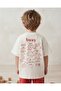 Busy Printed Children's Oversize T-Shirt Cotton Unisex