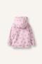 Polka Dot Plush Lined Coat Baby Girl (26 Au) - 3