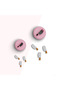 Row Balloon Mini Polymer Clay Cutting Mold, Earring Molds, Jewelry Molds, Ceramic Clay Mold, No:345