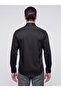 Black Non-Iron Cotton Dynamic Fit Men's Long Sleeve Shirt - 2