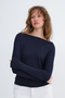 Kayık Yaka Basic Blouse B1888 - 4