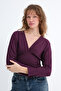 V-Neck Long Sleeve Blouse B1032 - 5