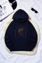Unisex Ars Longa Vita Brevis Printed Oversize Hoodie Hooded Sweatshirt