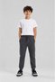 Boys' Sweatpants Gray 5-14 Years - 2