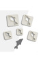 Dolphin Polymer Clay Cutting Mold, Cake Decoration Molds, Cookie Mold, 5 Sizes, Ceramic Mold, No:432