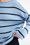 Striped Knitwear Sweater K10348 - 3