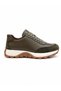 -Men's Genuine Leather Thick Sole Sneaker - 3