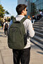 Backpack Luxury Khaki 3 Compartments Waterproof Anatomical Sponge Supported School Daily Use 45X30X15 cm - 8