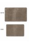 Plush Bath Mat Toilet Mat Set of 2 Washable Color Mink Non-Slip Base Without Fringe50X80(Square)60X100(Square) - 2