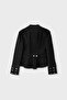 Peplum button jacket - 7