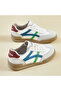 Women's Blue Striped Sneakers - 3