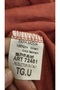 Italian Short Linen Dress Plain Pattern - 6