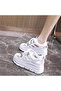 Women's Glitter Platform Sneakers - 5