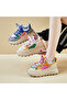 Women's Chunky Lace-Up Sneakers - 8