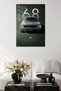 1968 Green Ford Mustang Classic Metal Wall Art - 5