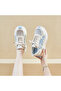 Women's Blue Lace-Up Sneakers - 5