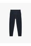 Slim Fit High Waist Sports Leggings with Stitching Detail - 6