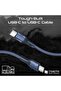 كيبل قوي USB-C إلى USB-C بقدرة 60 واط للشحن السريع ونقل البيانات من بروميت، سرعة 480 ميجابت لكل ثاني - 3