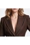 Single Button Cover Pocket Jacket - 4