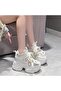 Women's Glitter Platform Sneakers