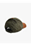 Embroidered Fabric Detailed Cap Hat - 3