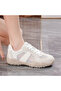 Women's Cutout Lace-Up Sneakers - 2