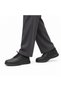Men's Black Genuine Leather Breathable Micro-Cooled Sole Casual Shoes - 5