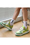 Women's Green Athletic Sneakers - 2