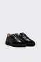 Genuine Leather Black Floter Black Suede Girls' Casual Shoes 316Xka3703 - 4