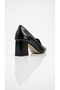 Women's High Heel Shoes Square Toe Buckle Short Heel Classic Daily Office Stylish Model Pc-56207 - 4
