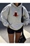 Unisex 3D Size Tea Cup Printed Hooded Sweatshirt